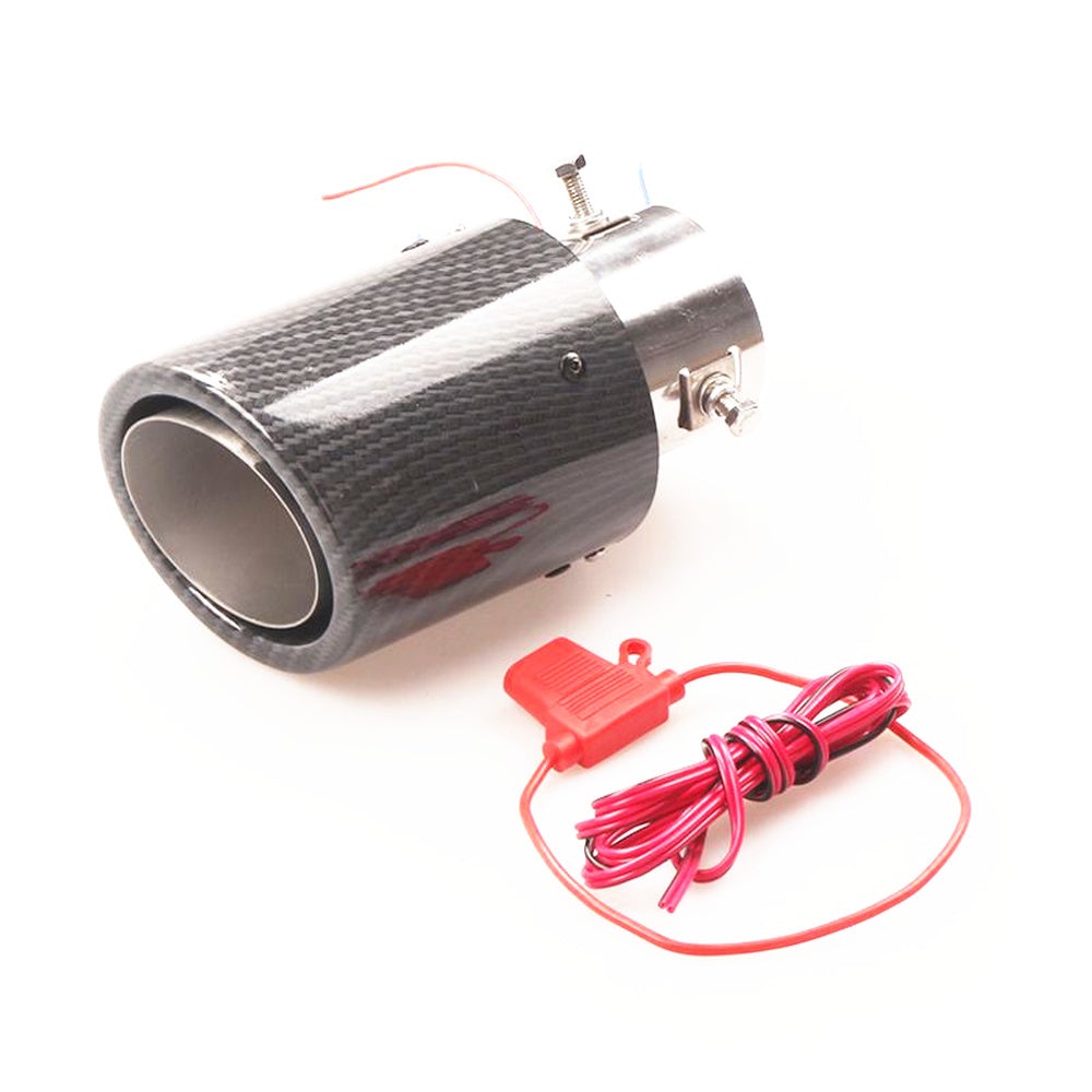 BloomCar™ Fiber Carbon Auspuff