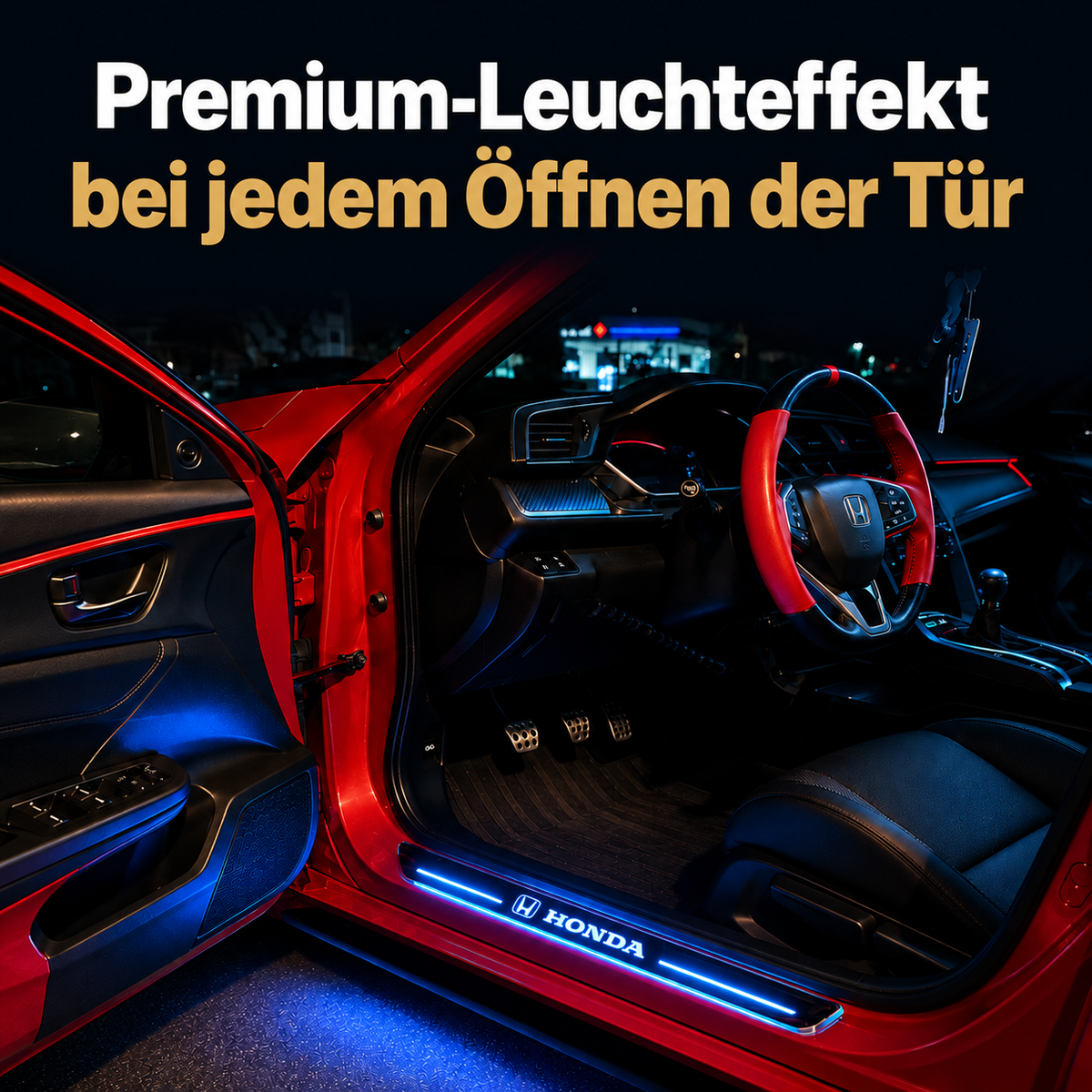 BloomCar™ LED-Einstiegsleiste Pro (Benutzerdefiniert)