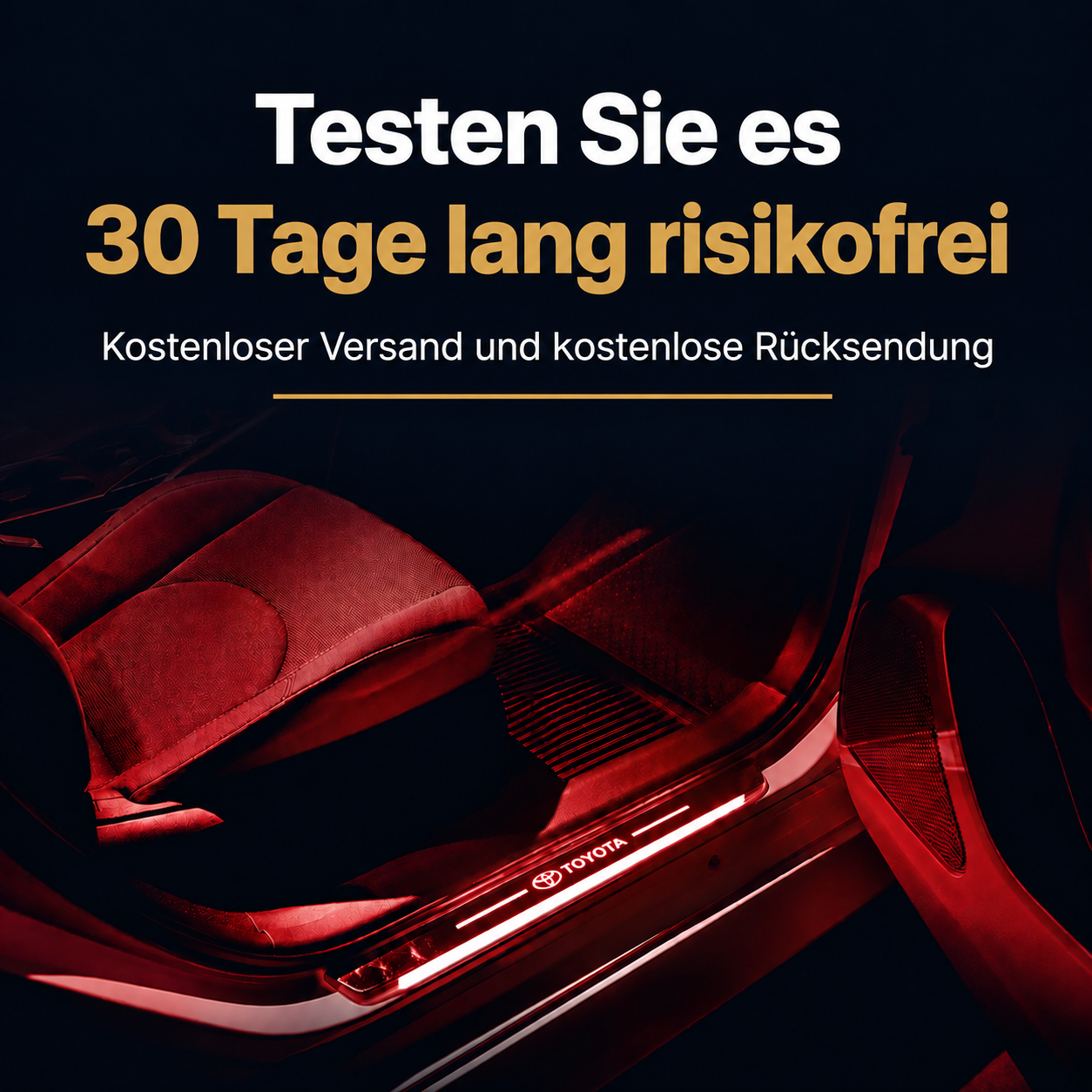 BloomCar™ LED-Einstiegsleiste Pro (Benutzerdefiniert)