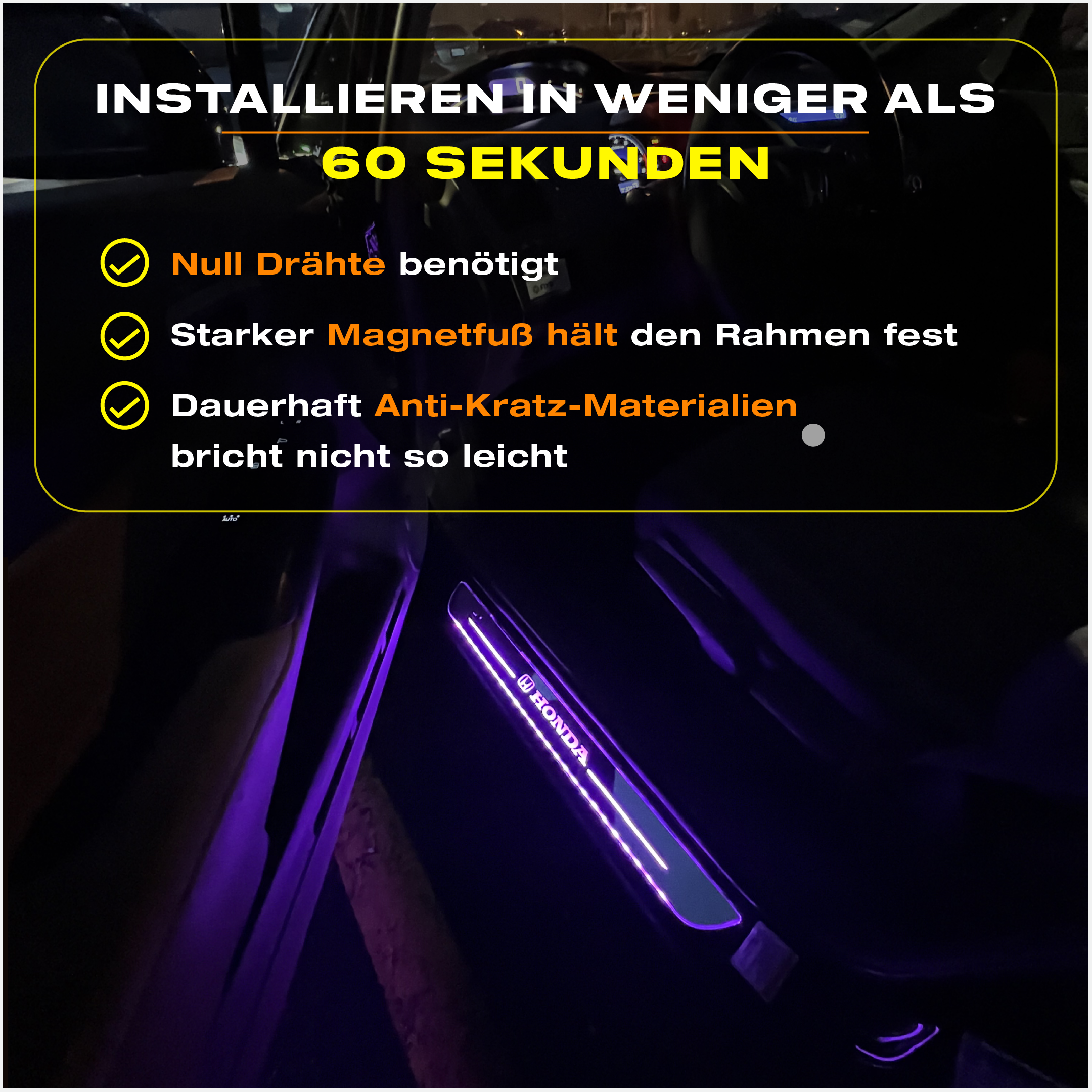 BloomCar™ LED Auto-Türschweller 2.0