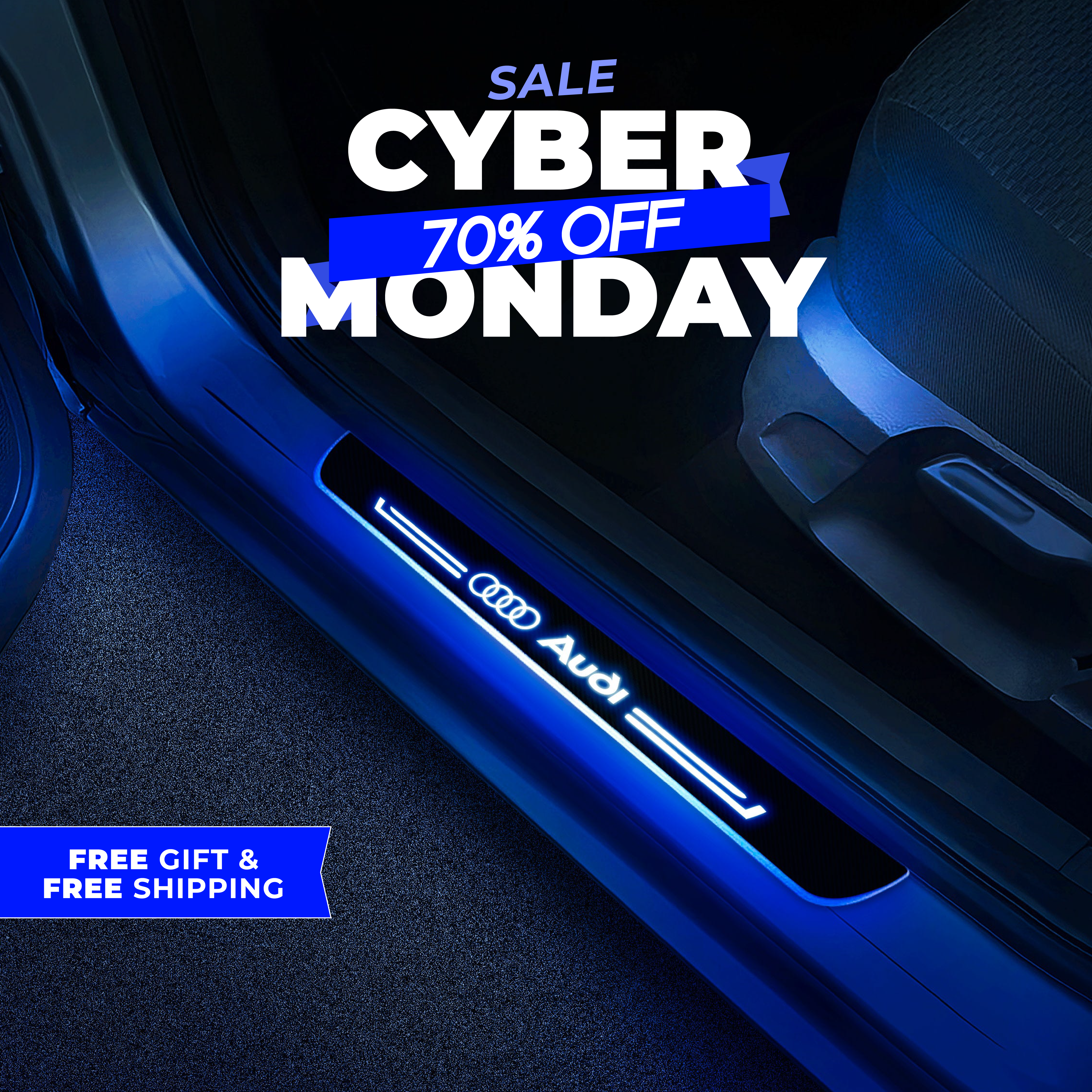 BloomCar™ LED Auto-Türschweller Pro