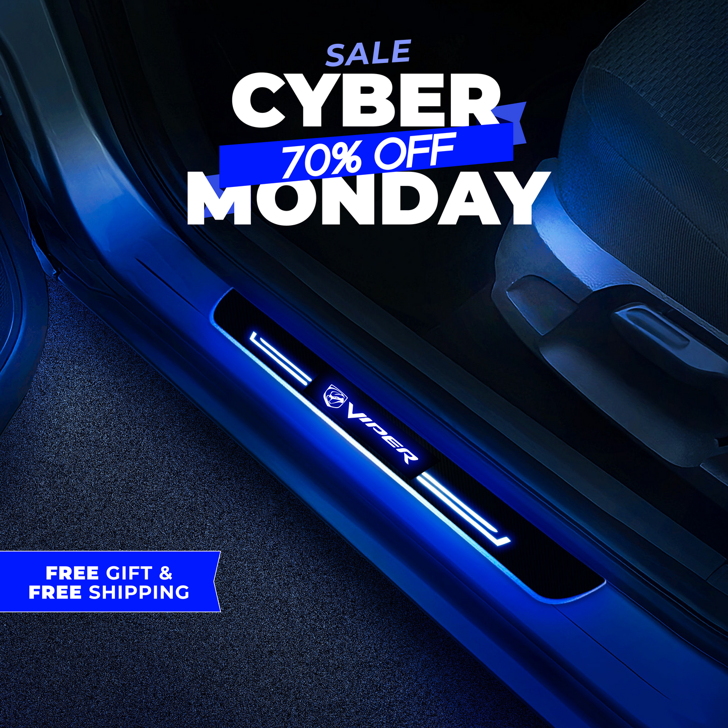 BloomCar™ LED-Licht-Pedal (kundenspezifisch)