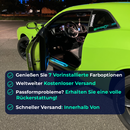 BloomCar™ LED Auto-Türschweller 2.0, Neu in Nordrhein-Westfalen - Mülheim  (Ruhr)