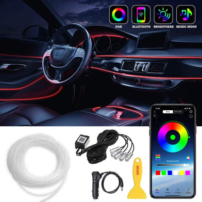 Ambient Lights von BloomCar™ - Mehrfarbig (App-gesteuert)