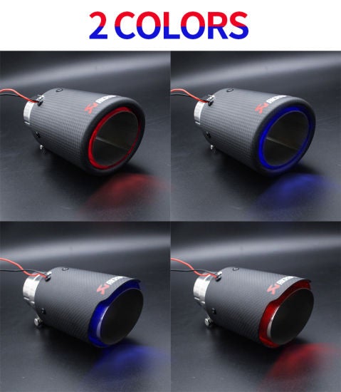 BloomCar™ Fiber Carbon Auspuff