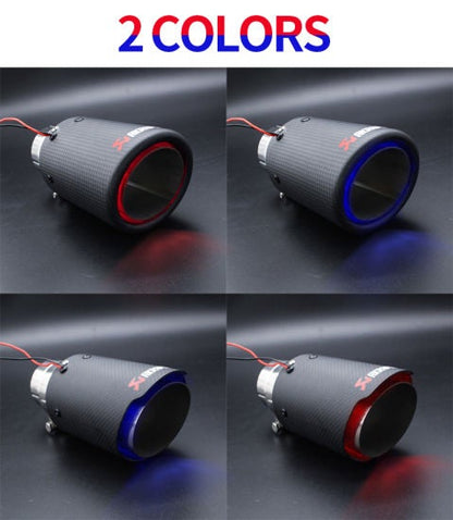 BloomCar™ Fiber Carbon Auspuff