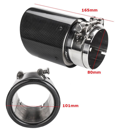 BloomCar™ Fiber Carbon Auspuff